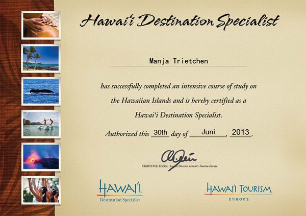 Hawaii Experte - Reiseagentur myinspi